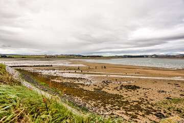 St Andrews, Scotland - September 22, 2023: Landscape views of the Jubilee Golf Course, a public...