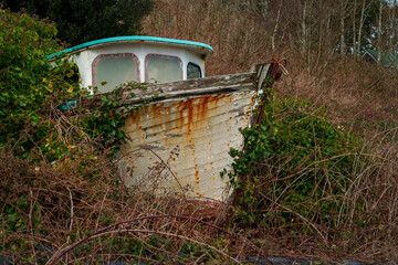 old rusty boat