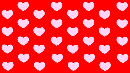 seamless pattern with hearts