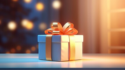 gift box on the table