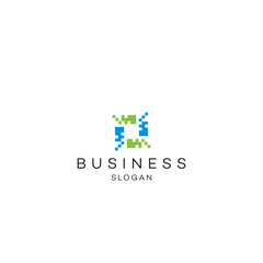 Digital marketing innovative development web logo design