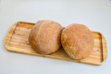 Turkish pastry product , tasty pogaca. Turkish Pastries; pogaca, borek, acma, ay coregi at patisserie showcase.