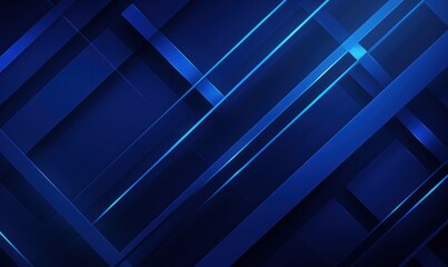 Abstract blue technology background. illustration. Graphic concept for your design. - obrazy, fototapety, plakaty