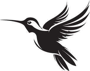 Hummingbird Artwork for Modern Branding Hummingbird Symbol with Grace and Style