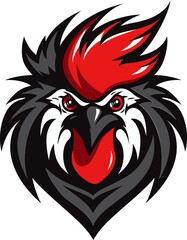 Elegant Rooster Icon with Classic Touch Rooster Symbol for Branding Success