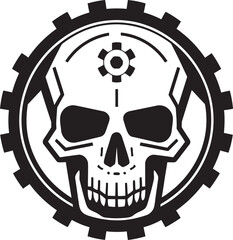 Cyberpunk Evolution A Technological Artistry Artistic Techno Skull Design A Modern Fusion