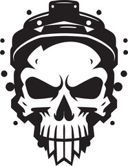 Spectral Whisper Cryptic Vector Head Doombringers Skull Vector Enigmatic Art