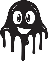 Netherworlds Drip Sinister Vector Slime Art Creeping Chaos An Intriguing Slime Logo