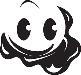 Gothic Goo Symbol A Stylish Vector Design The Inky Abomination Sinister Slime Emblem