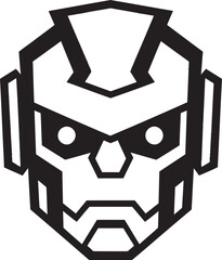 The Robot Scout A Futuristic Vector Icon Sleek Cyber Companion A Mascot Symbol