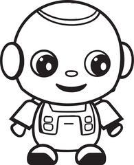 Elegant Mini Mech Futuristic Robot Logo The Robo Rover A Space Age Mini Mascot