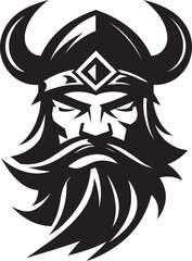 Ebon Explorer A Viking Symbol of Adventure Norse Navy A Seafaring Viking Icon