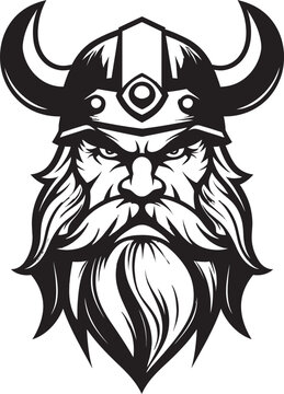 Mystic Sea King An Enigmatic Viking Mascot Thors Fury A Thunderous Viking Symbol