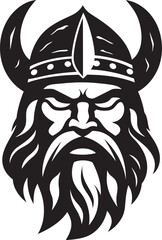 Nordic Navy A Seafaring Viking Symbol in Vector Legacy of Legends A Viking Guardian Emblem