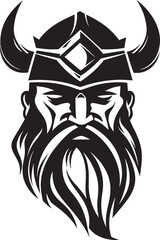 Odins Heir A Mighty Viking Symbol Viking Valor A Stylish Vector Emblem