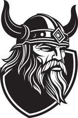 The Shieldbearer A Noble Viking Icon Shadowed Berserker A Ferocious Viking Symbol