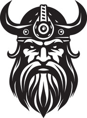 Shadowed Berserker A Ferocious Viking Symbol Ebon Conqueror A Viking Chief Mascot