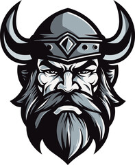 Odins Heir A Mighty Viking Symbol Viking Valor A Stylish Vector Emblem