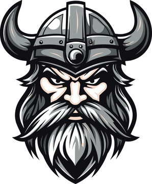 Raiders of the North A Viking Logo of Power Thors Triumph A Viking Symbol of Thunder