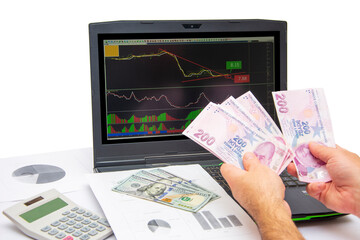 Calculating foreign currency against the stock exchange screen