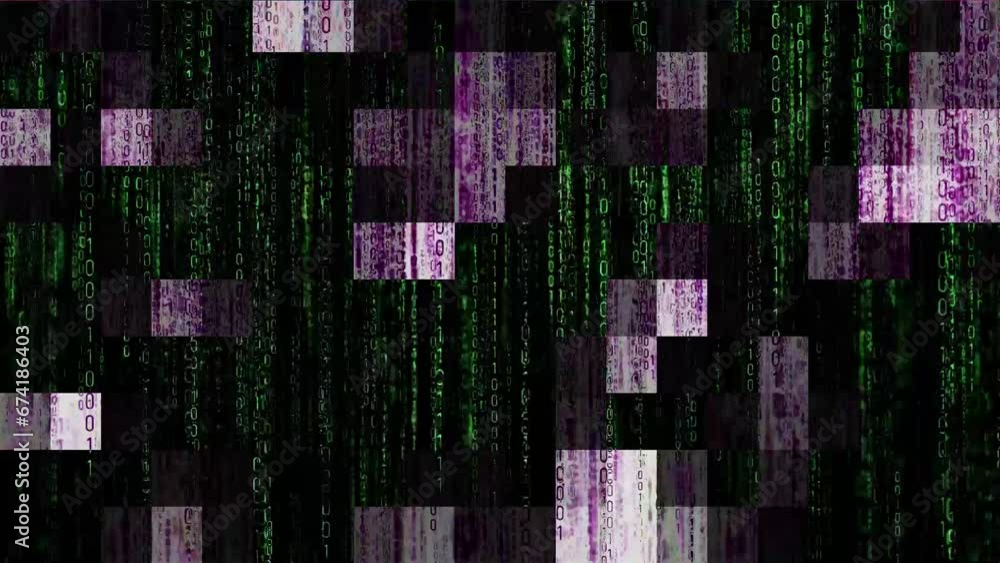 Poster digital computer monitor pixel pixels screen footage