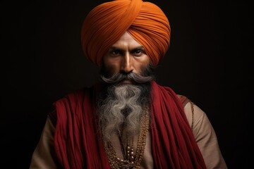 Stunning images of Sikh turbans - obrazy, fototapety, plakaty