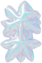 now this: a very colorful background with wavy lines, abstract hologram