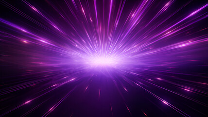 abstract background with purple rays | generative AI