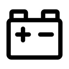 battery line icon