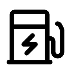 biofuel line icon