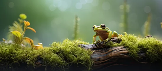 Foto op Plexiglas Tiny amphibian in a wetland © 2rogan
