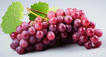 Fototapeta premium Portrait of grapes. Ideal for your designs, banners or advertising graphics.