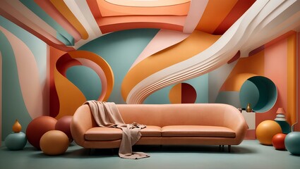 abstract background AI Generation
