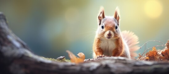 The tiny squirrel has piqued curiosity about a particular thing