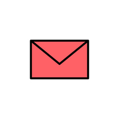 Mail icon set illustration. email sign and symbol. E-mail icon. Envelope icon