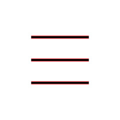 Menu Icon set illustration. web menu sign and symbol. hamburger menu symbol