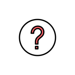 Question icon set illustration. question mark sign and symbol