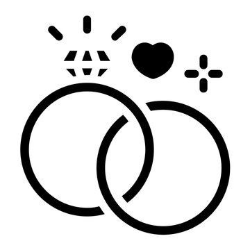 Wedding Rings Icon