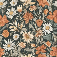 seamless floral background