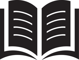 シンプルな本のアイコン。開いた本、漫画、コミック。Simple open book icon pictogram illustration. book symbol. Vector. ebook icon