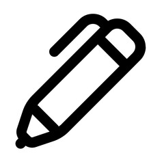 ballpoint line icon