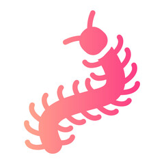centipede gradient icon