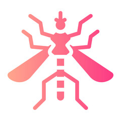 mosquito gradient icon