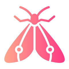 moth gradient icon