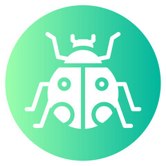 ladybug gradient icon
