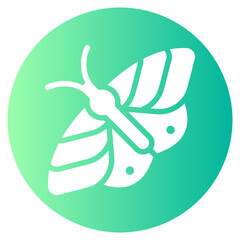 moth gradient icon