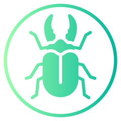 beetle gradient icon