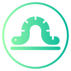caterpillar gradient icon
