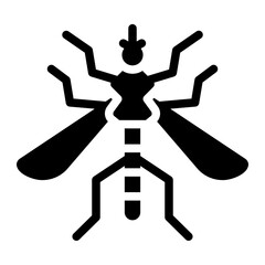 mosquito glyph icon