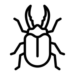 beetle line icon